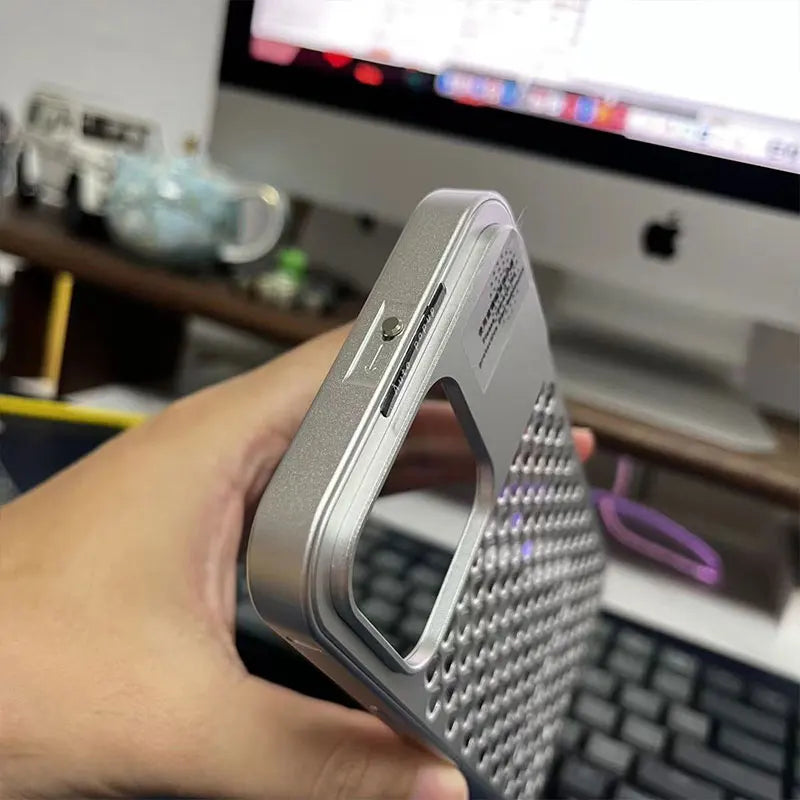 Metal Heat Dissipation iPhone Case