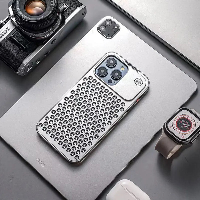 Metal Heat Dissipation iPhone Case