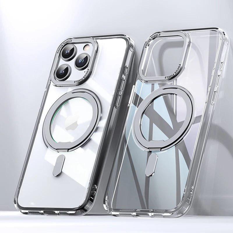 Luxury Rotating Stand iPhone Case