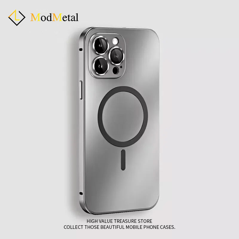 Aluminum Metal Frame Magnetic iPhone Case