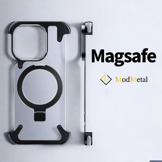 Aluminum Alloy Magnetic iPhone Case